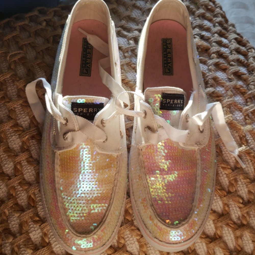 MERMAID SPERRYS!!!!!! Rainbow of pastel colors.